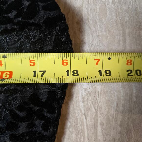 NWT Popular Basics Black Leopard Textured Bodycon Dress XL - Picture 3 of 9